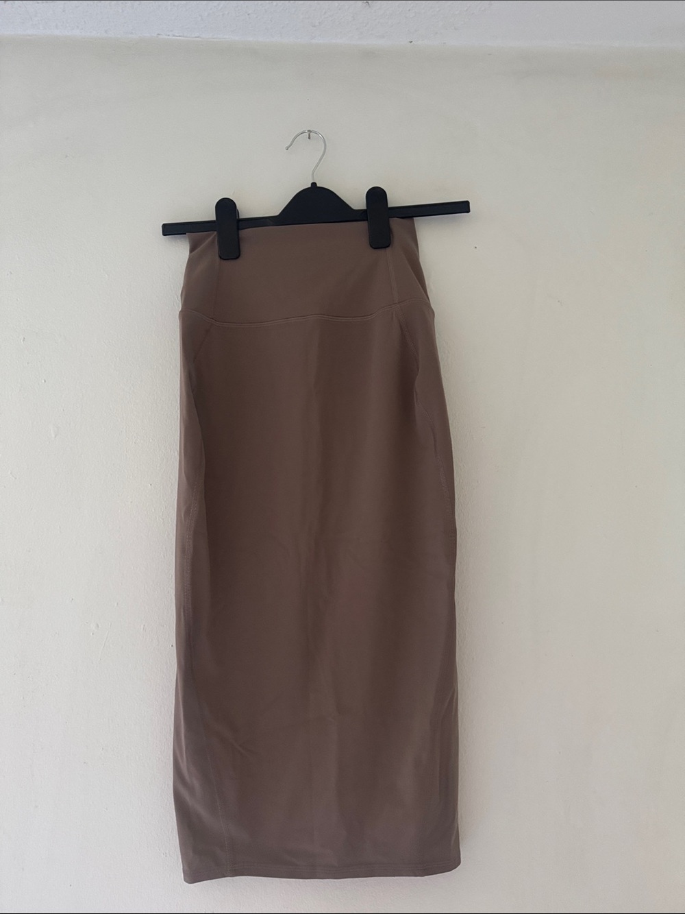 lululemon athletica Taupe Brown Pencil Skirt